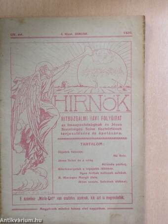 Hirnök 1920. január