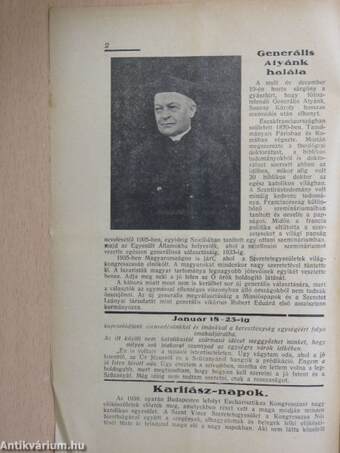 Szent Vince 1940. január