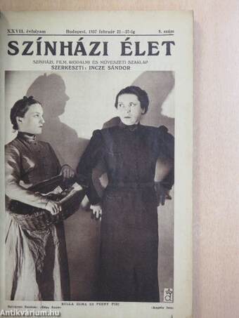 Szinházi Élet 1937/9.