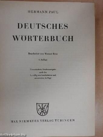 Deutsches Wörterbuch