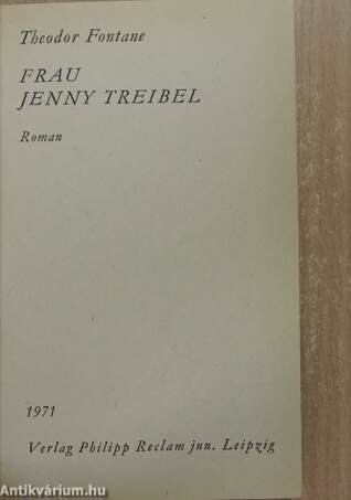 Frau Jenny Treibel