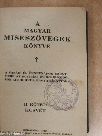 Együtt az egyházzal 1931/II. Húsvét