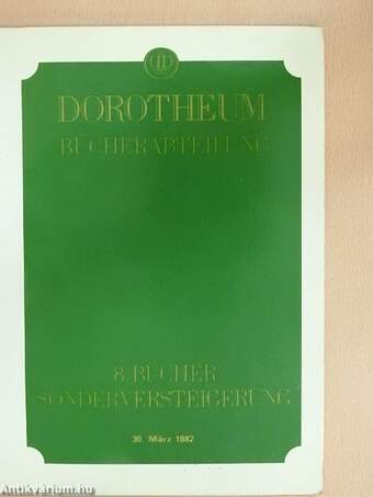 Dorotheum Bücherabteilung