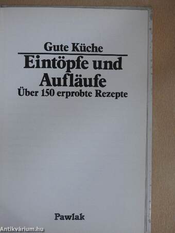 Eintöpfe und Aufläufe