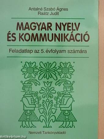 Magyar nyelv és kommunikáció - Feladatlap az 5. évfolyam számára