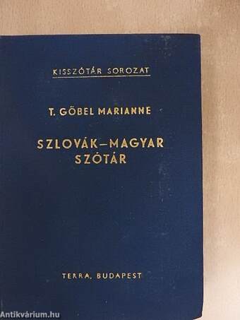Szlovák-magyar szótár