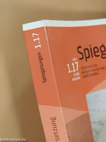 Kontaktzonen literarischer Übersetzung - Spiegelungen 1.17