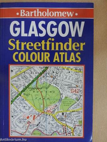 Glasgow Streetfinder Colour Atlas