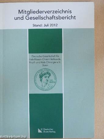 Mitgliederverzeichnis und Gesellschaftsbericht - Juli 2012