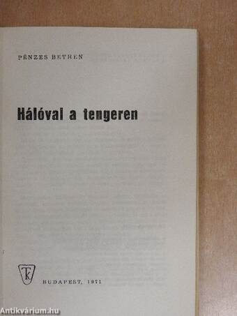 Hálóval a tengeren