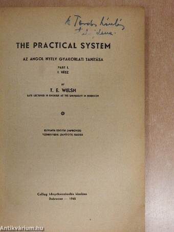 The practical system I.