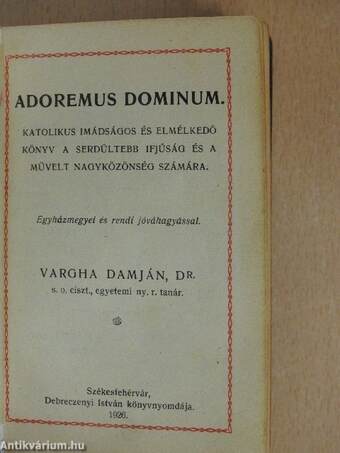 Adoremus Dominum