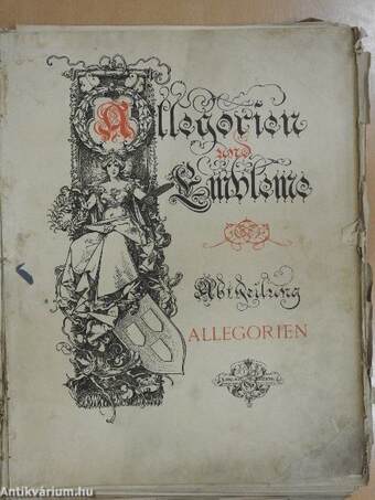 Allegorien und Embleme (rossz állapotú) (gótbetűs)