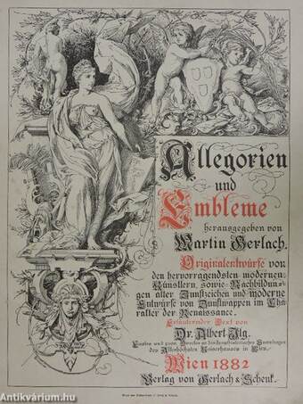 Allegorien und Embleme (rossz állapotú) (gótbetűs)