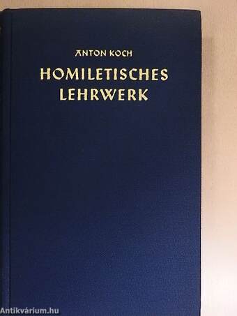 Homiletisches Lehrwerk 3-4.