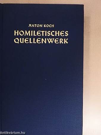 Homiletisches Quellenwerk 3-4.