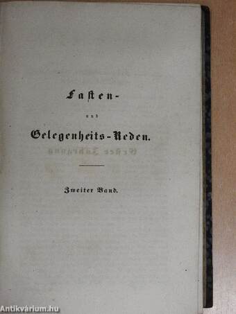 Festpredigten I-II. (gótbetűs)