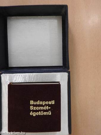 Budapesti Szemétégetőmű (minikönyv)