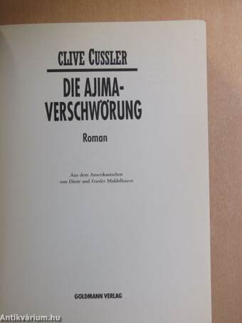 Die Ajima-verschwörung