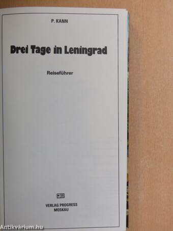 Drei Tage in Leningrad