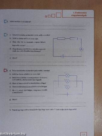 Fizika munkafüzet 8