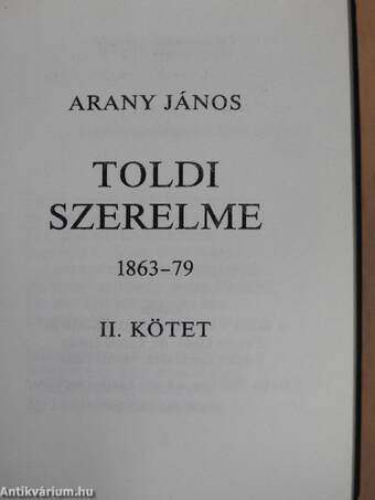 János vitéz/Toldi/Toldi estéje/Toldi szerelme I-II/Rákóczy fia I-III. (számozott) (minikönyv)