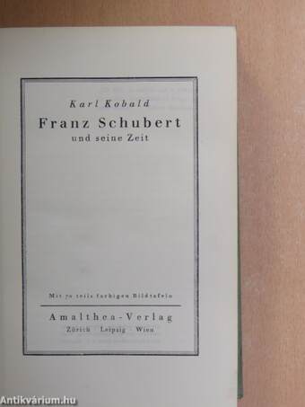 Franz Schubert und seine Zeit