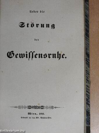 Die lauretanische Litanei/Maria die zweite Eva/Ueber die Störung der Gewissensruhe (gótbetűs)