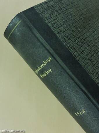 Jogtudományi közlöny 1968. január-december + 3-4. szám Dokumentációs Szemle mellékletével