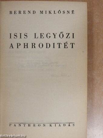 Isis legyőzi Aphroditét