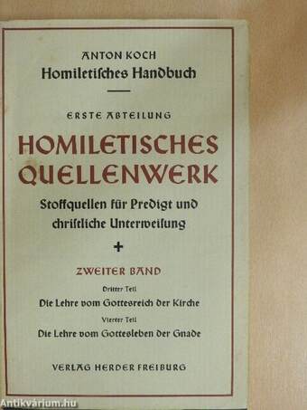 Homiletisches Quellenwerk 3-4.