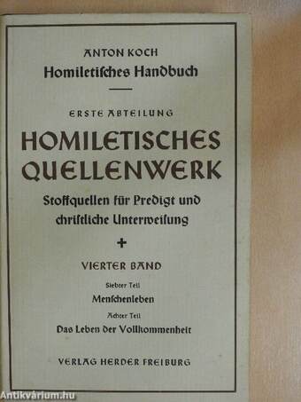 Homiletisches Quellenwerk 7-8.