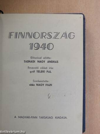 Finnország 1940