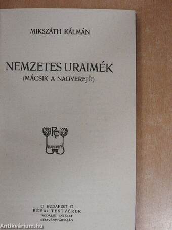 Nemzetes uraimék