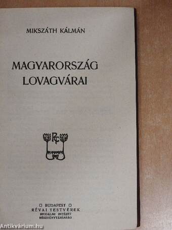 Magyarország lovagvárai