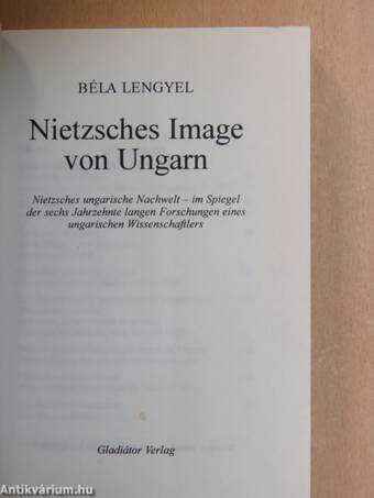 Nietzsches Image von Ungarn