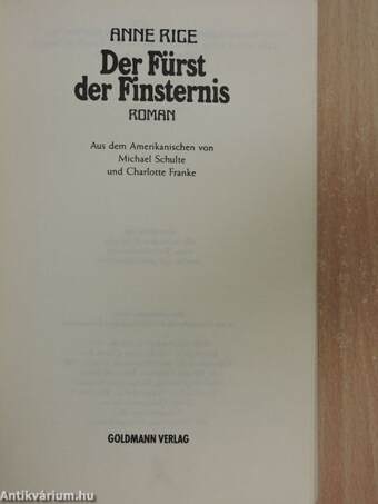 Der Fürst der Finsternis