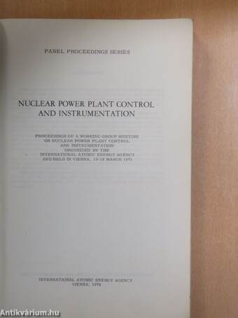 Nuclear Power Plant Control and Instrumentation