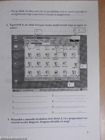 Windows 95 - Windows 98 munkafüzet