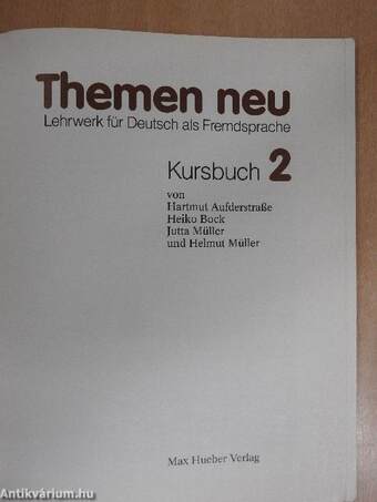 Themen neu 2 - Kursbuch