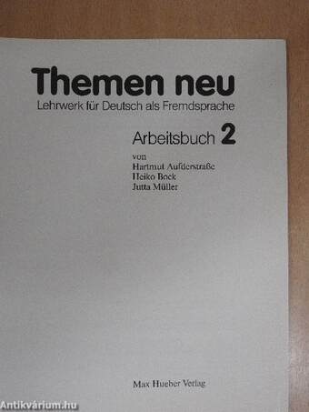 Themen neu 2 - Arbeitsbuch