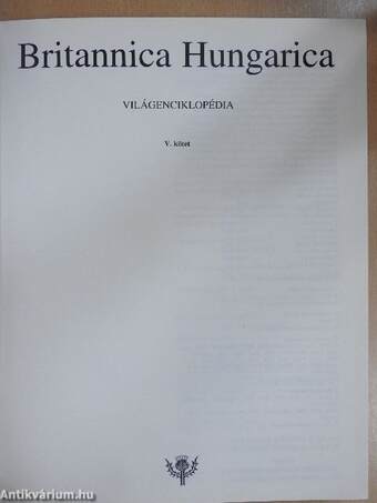 Britannica Hungarica Világenciklopédia 5.