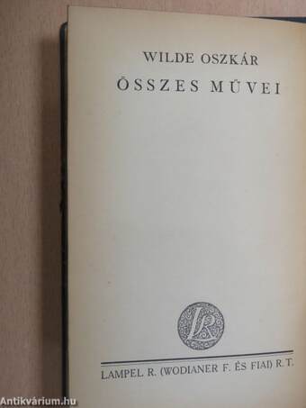 Lady Windermere legyezője/Bunbury