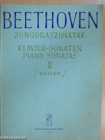 Zongoraszonáták II.