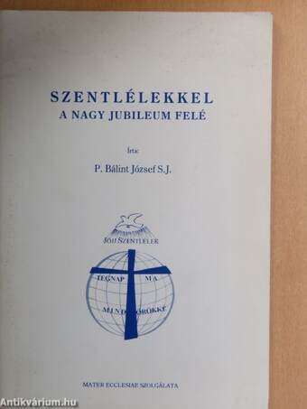 Szentlélekkel a nagy jubileum felé