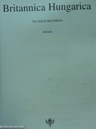 Britannica Hungarica Világenciklopédia 12.