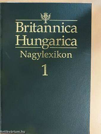 Britannica Hungarica Nagylexikon 1.