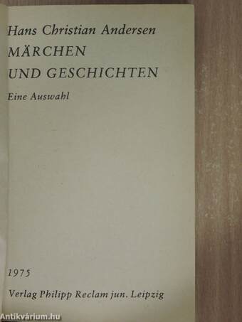 Märchen und Geschichten