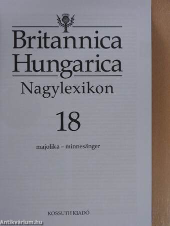 Britannica Hungarica Nagylexikon 18.