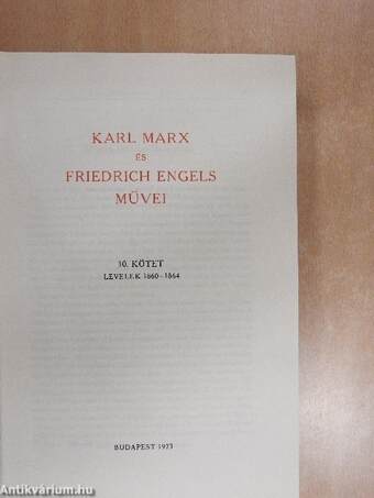 Karl Marx és Friedrich Engels művei 30.